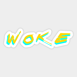 WOKE Sticker